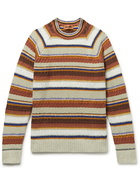 MISSONI - Striped Cotton-Blend Sweater - Multi - IT 46