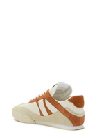 Chloe Kick Panelled Leather Sneakers Brown