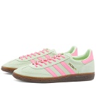 Adidas Handball Spezial Sneakers in Semi Green Spark/Lucid Pink/Gum