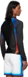 Casablanca Black Gradient Rash Vest T-shirt