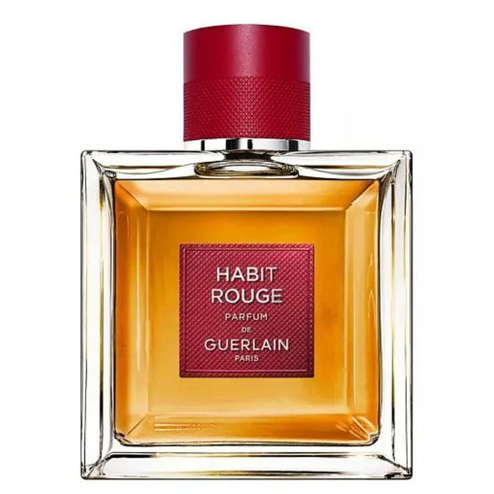 Photo: Guerlain Mens Habit Rouge Parfum 3.3 oz Fragrances 3346470305212
