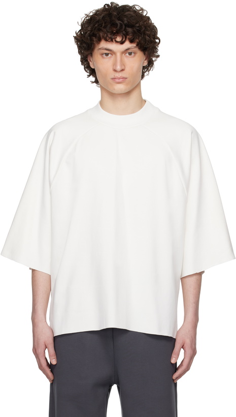 Photo: Seventh White Raglan Box T-shirt