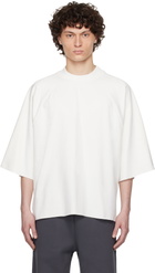 Seventh White Raglan Box T-shirt