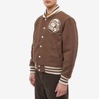 Billionaire Boys Club Men's Astro Varsity Jacket in Brown