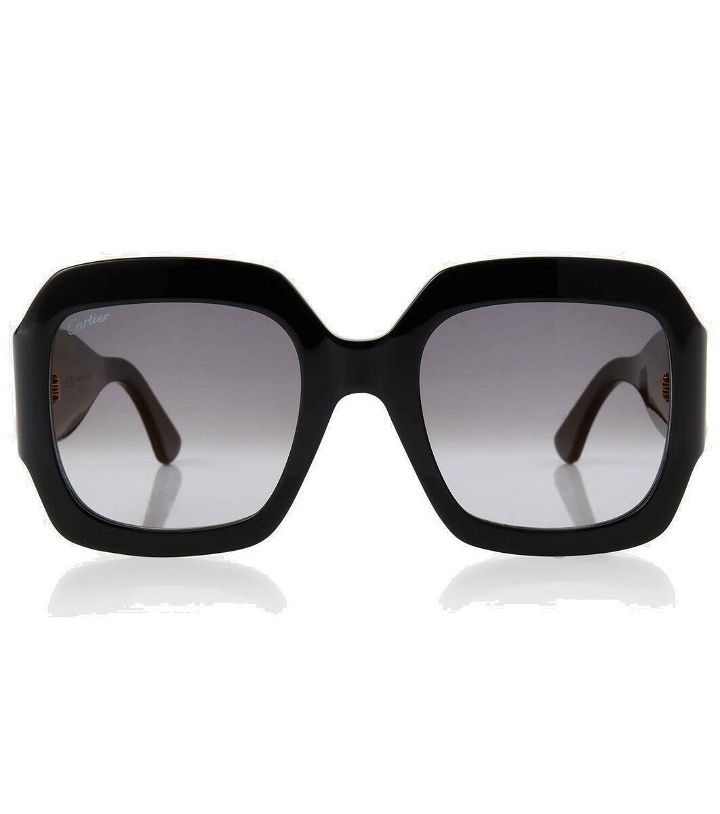 Photo: Cartier Eyewear Collection Signature C square sunglasses