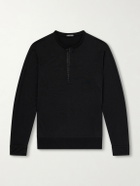 TOM FORD - Slim-Fit Cashmere, Wool and Silk-Blend Sweatshirt - Black