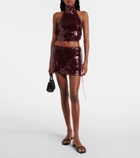 Oséree Marylin sequined miniskirt