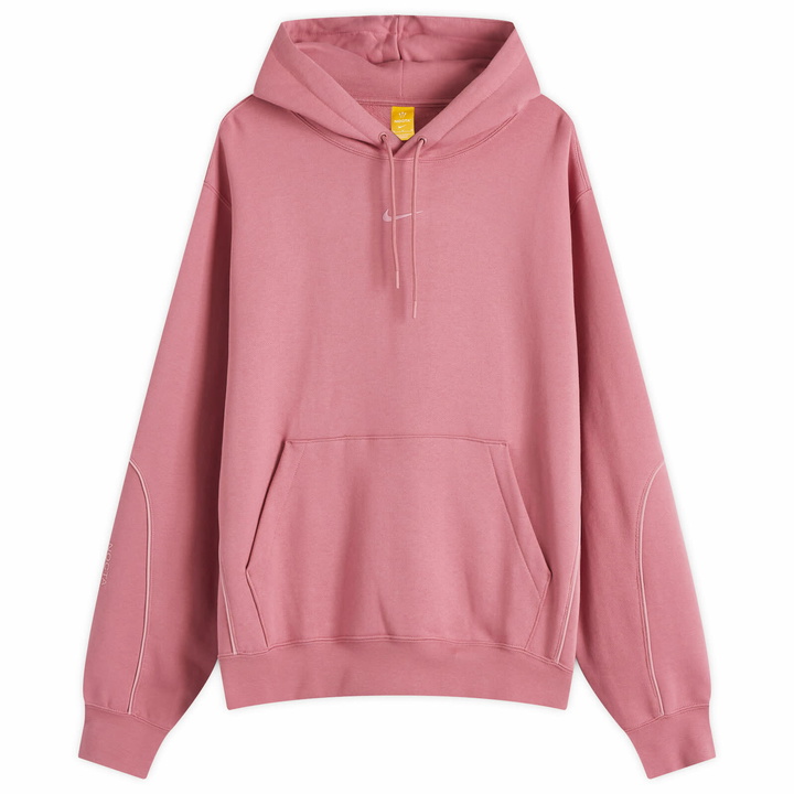Photo: Nike x NOCTA Fleece Hoodie in Berry/Pink