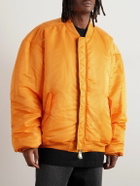 VETEMENTS - Reversible Shell Bomber Jacket - Green
