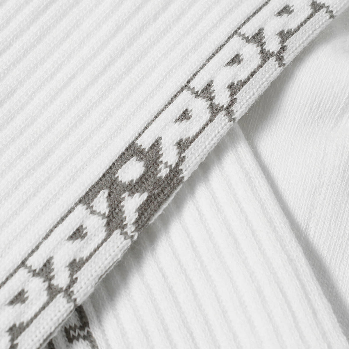 Rostersox Home Run Socks in White