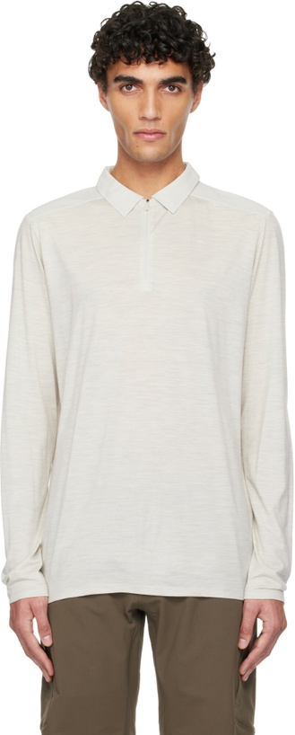 Photo: Veilance Gray Frame LS Polo