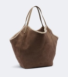 Brunello Cucinelli Duo Large reversible leather tote bag