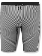 Nike Running - Aeroswift Ribbed Dri-FIT ADV Half-Length Tights - Gray