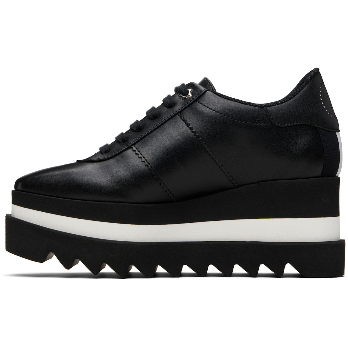 Stella McCartney Black Sneak-Elyse Platform Sneakers