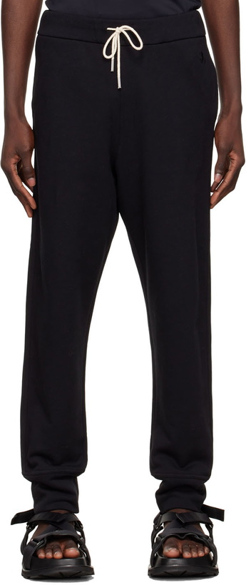 Photo: Jil Sander Black Cotton Lounge Pants