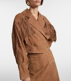 Rixo Darragh suede jacket