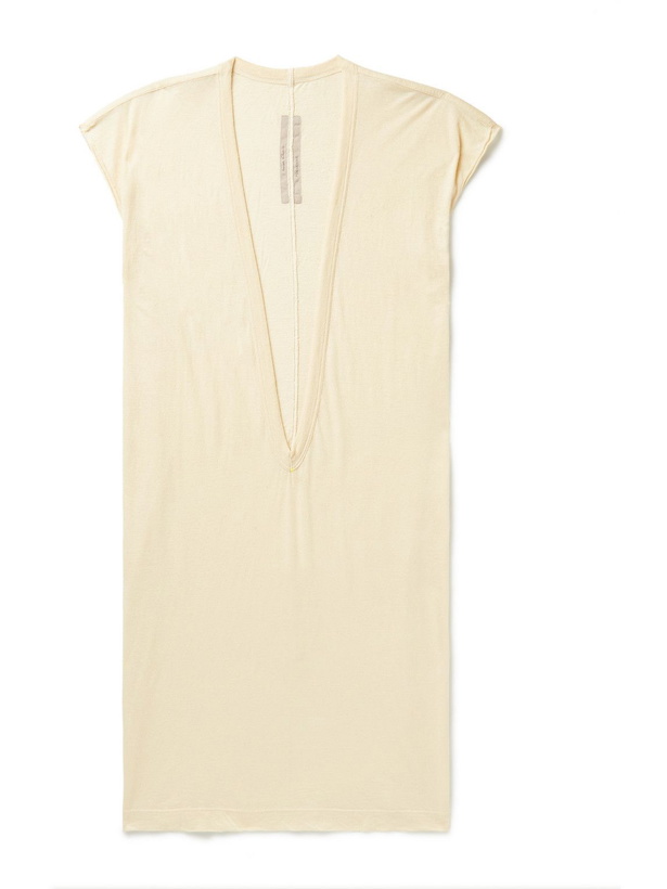 Photo: Rick Owens - Cotton-Blend Jersey T-Shirt - Neutrals