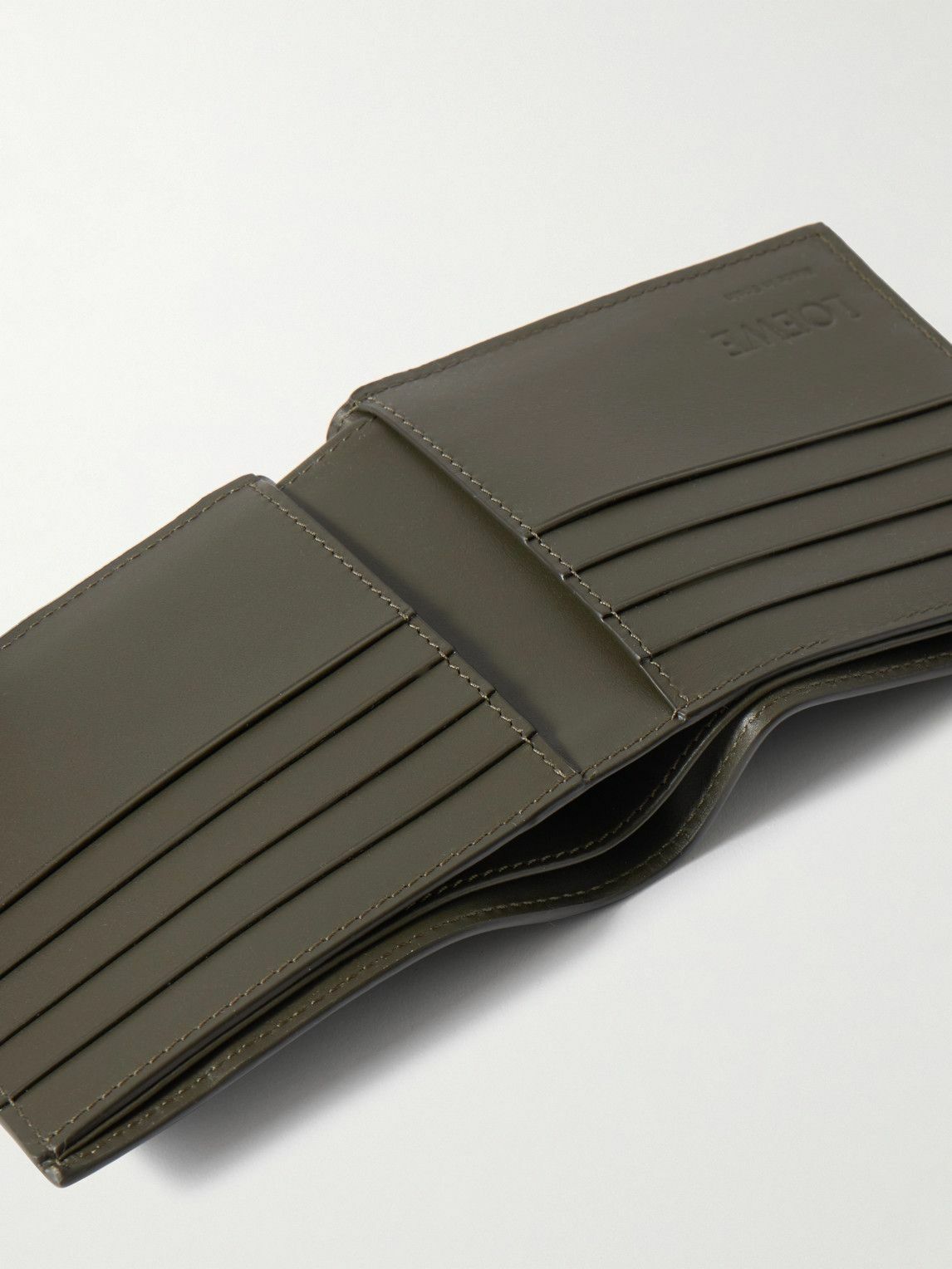 LOEWE - Puzzle Logo-Embossed Leather Billfold Wallet