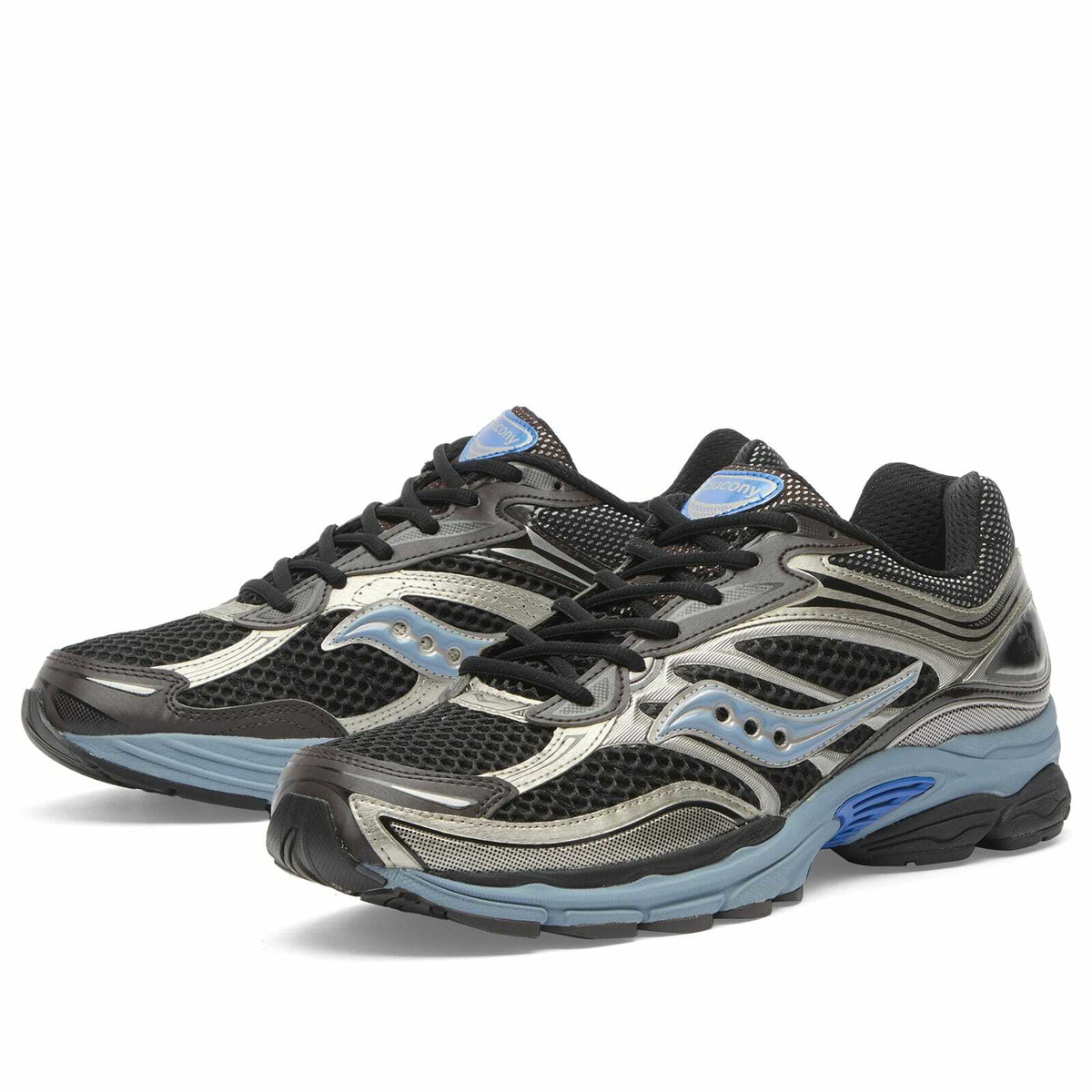 Saucony Men's Progrid Omni 9 Sneaker in Black/Torte