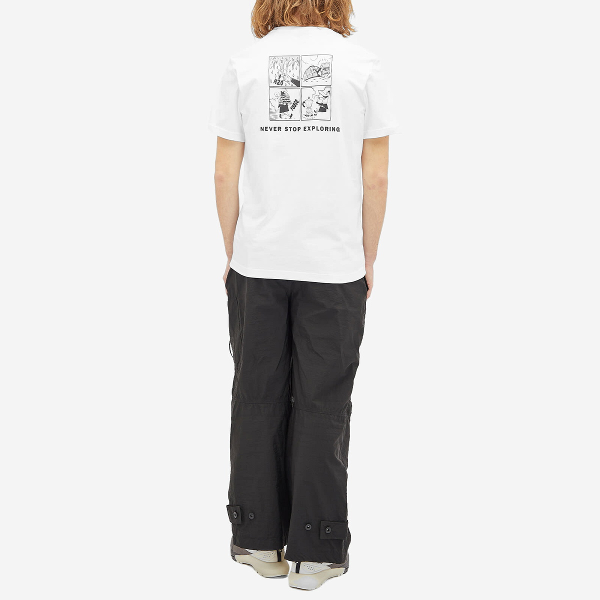 ★THE NORTH FACE★ Men's Bandana Short Sleeve T-Shirt WHITE N31690s.jpg