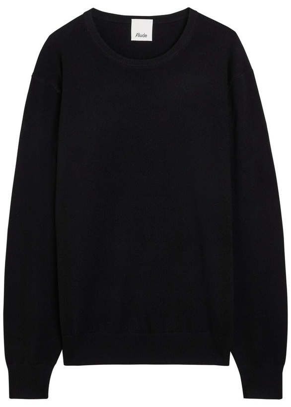Photo: Allude Cashmere Jumper Black
