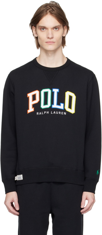 Photo: Polo Ralph Lauren Black 'The RL' Sweatshirt