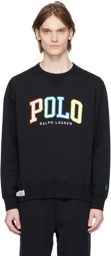 Polo Ralph Lauren Black 'The RL' Sweatshirt