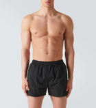 Ami Paris Technical canvas swim shorts