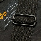 Alpha Industries Men's Crew Carry Bag in Black