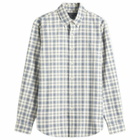 Polo Ralph Lauren Men's Custom Fit Oxford Shirt in 6738A Blue Cream