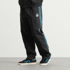 END. x adidas Track Pant in Black/Real Teal