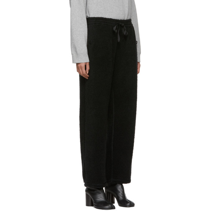 Undercover Black Pleated Panel Lounge Pants