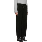 Undercover Black Pleated Panel Lounge Pants