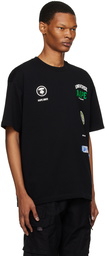 AAPE by A Bathing Ape Black Patch T-Shirt