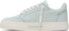 Off-White Blue Vulcanized Low Sneakers