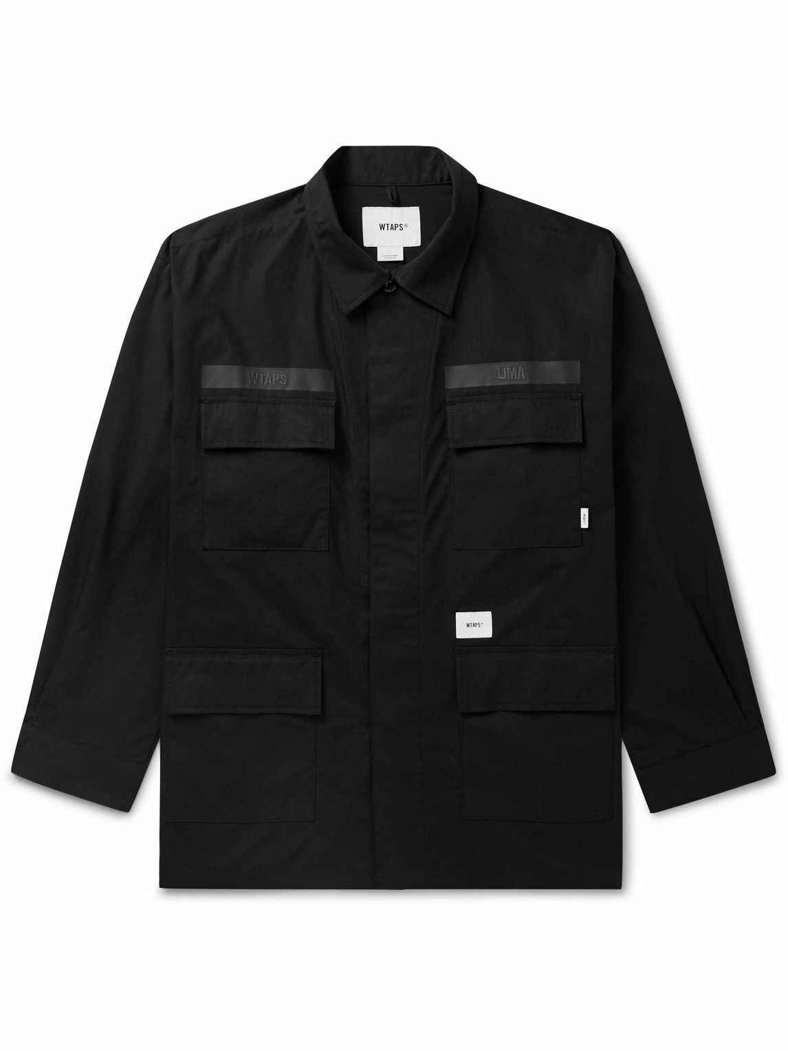 WTAPS Men's 08 Nylon Overshirt in Olive Drab WTAPS