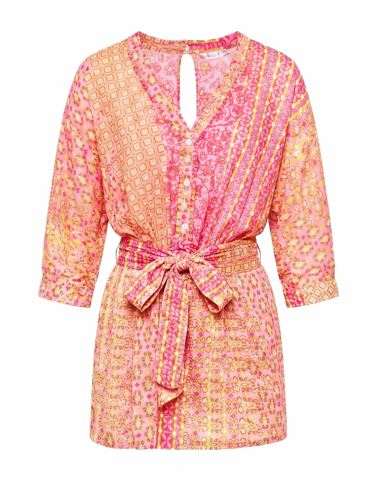 Poupette St Barth Womens Playsuit in Pink