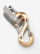 EÉRA 18K White And Yellow Gold Romy Small Diamond Earring