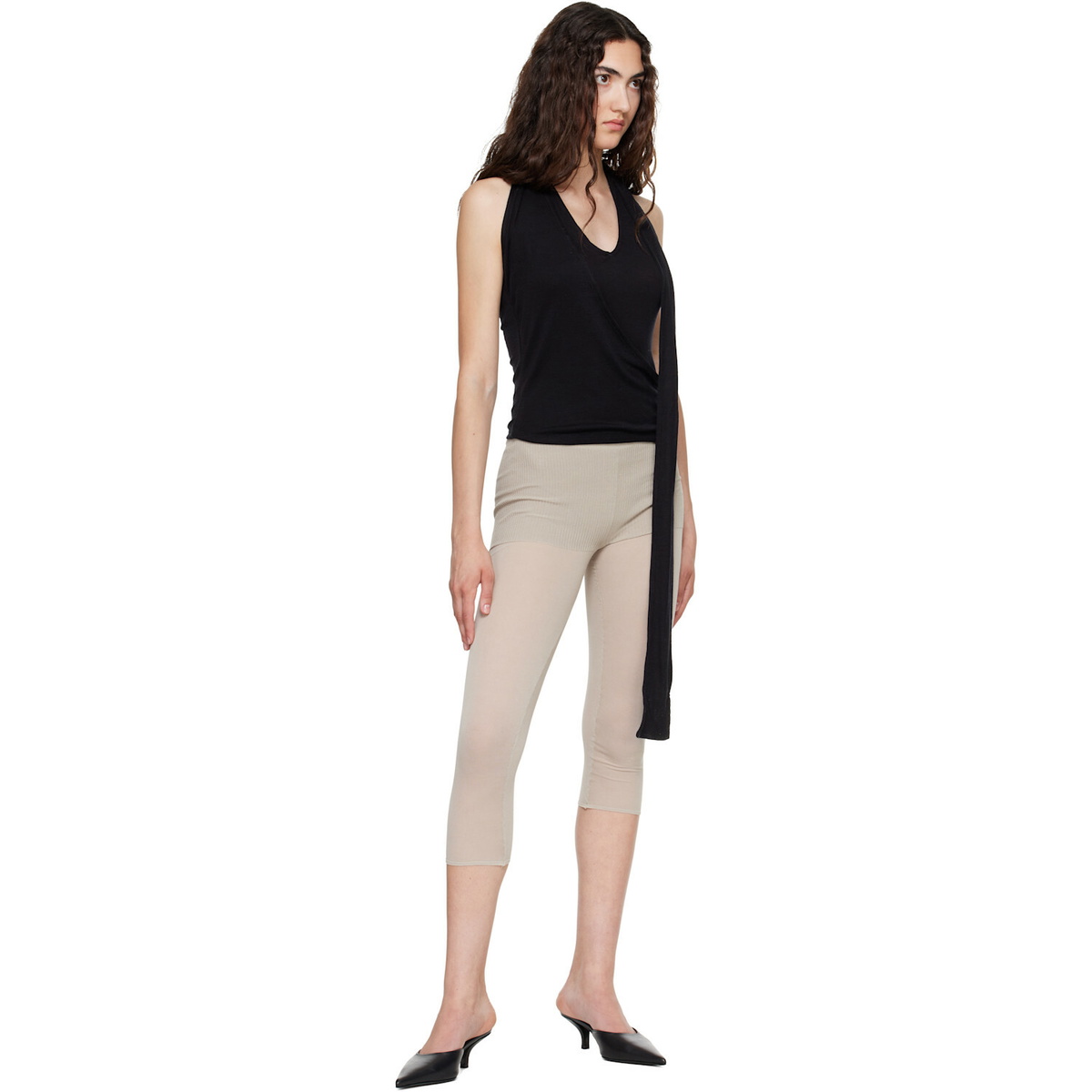 Belle Anna Black Duo Top