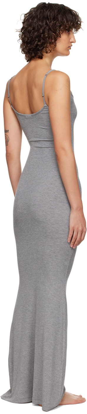 SKIMS: Gray Soft Lounge Long Slip Maxi Dress