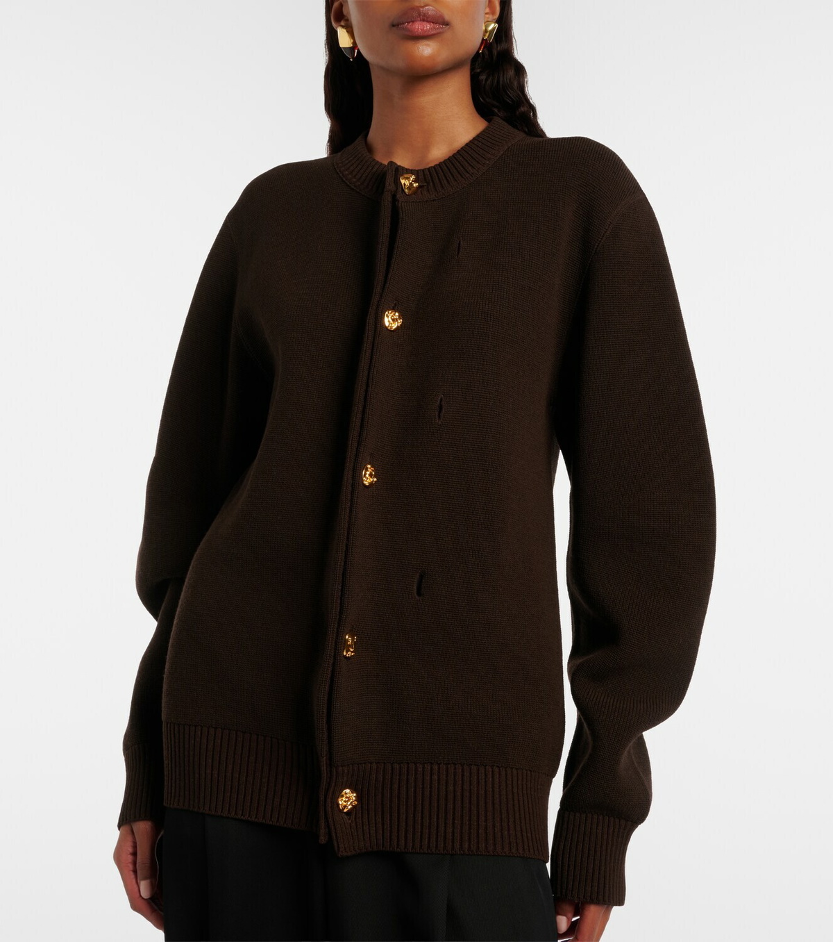 Bottega Veneta Wool and cotton cardigan