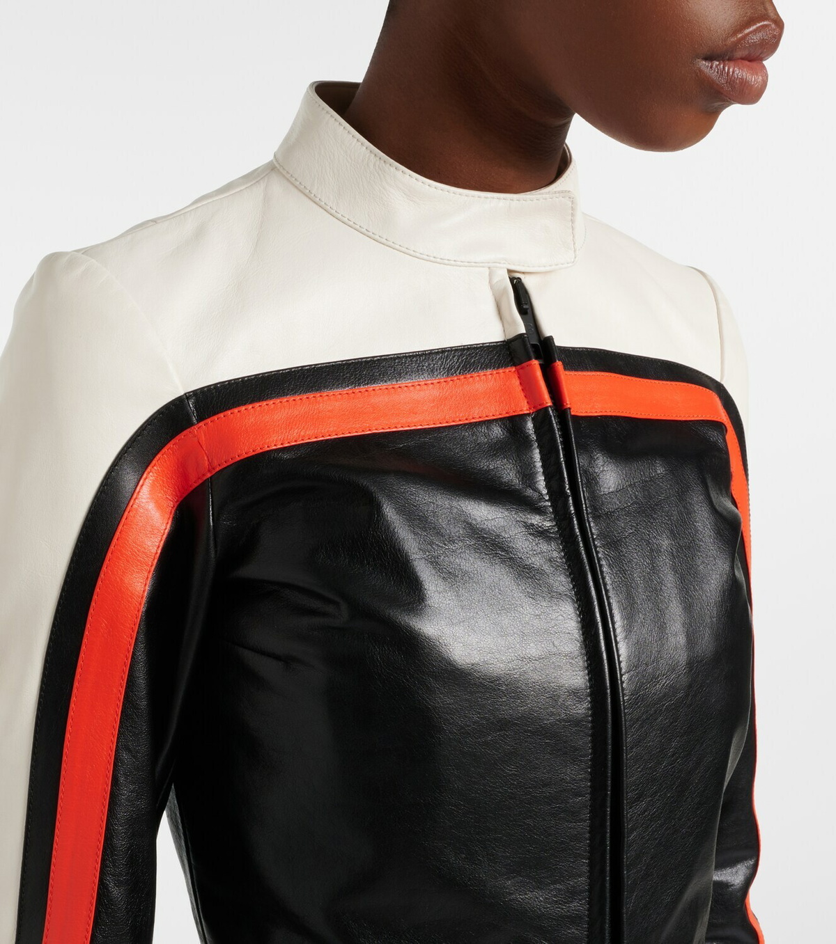 Balenciaga Leather biker jacket