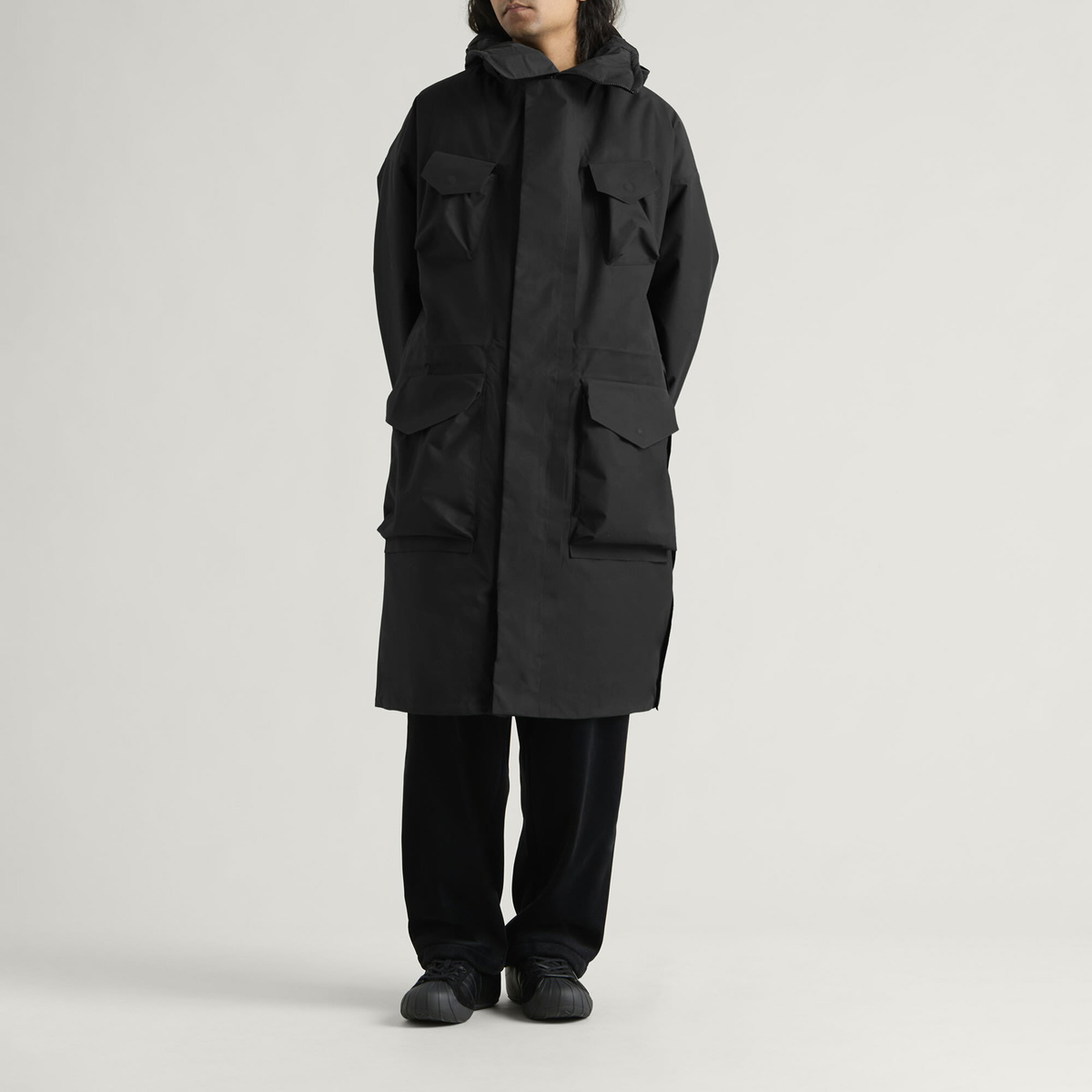 Y-3 Men's GTX Parka Jacket Coat in Black