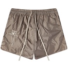 Rick Owens Women's x Champion Dolphin Boxers in Dust