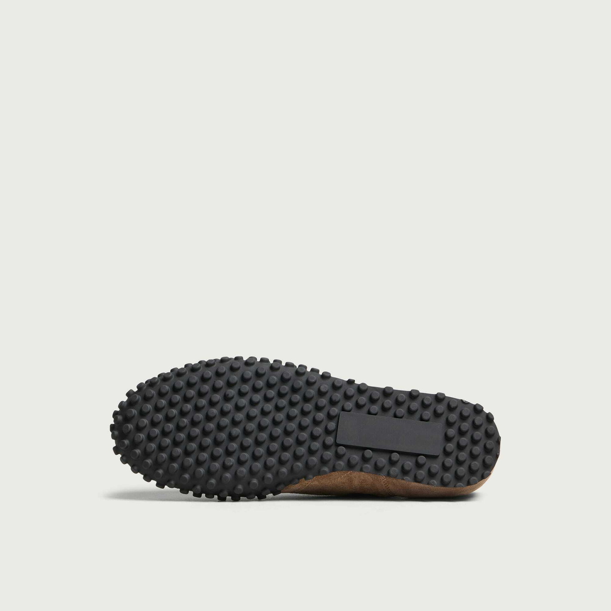 Common Projects Men's Minimal Runner Seventy Suede Sneaker in Tan