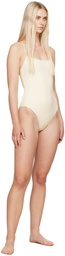 Loulou Studio White Dionysos Swimsuit