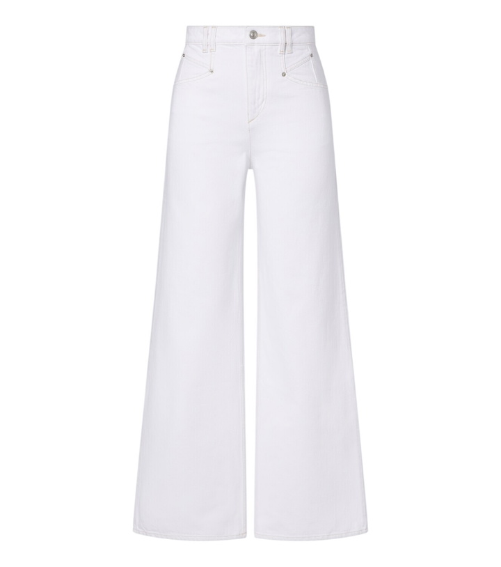 Photo: Isabel Marant Lemony wide-leg jeans