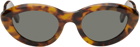RETROSUPERFUTURE Brown Cocca Sunglasses