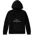 Peak Performance - Logo-Embroidered Fleece Half-Zip Ski Hoodie - Black