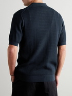 Sunspel - Supima Cotton Polo Shirt - Blue